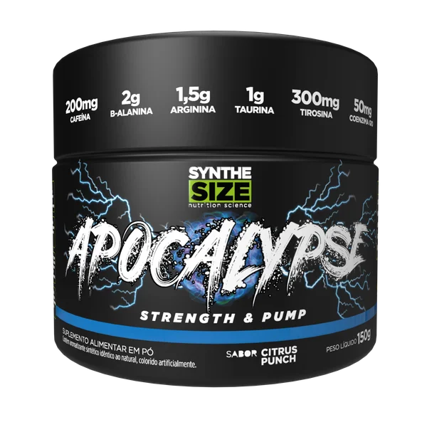 Apocalypse Pré-Treino Synthesize 150g – Energia Extrema, Foco e