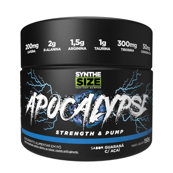 Apocalypse Pré-Treino Synthesize 150g – Energia Extrema, Foco e