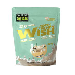 100% WHEY WISH - 900g - BAUNILHA