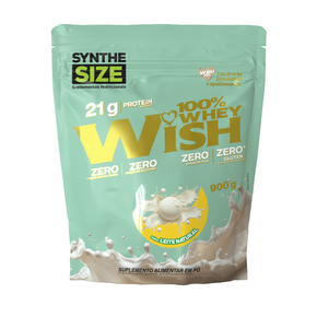 100% WHEY WISH - 900g - LEITE NATURAL