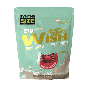 100% WHEY WISH - 900g - FRUTAS VERMELHAS