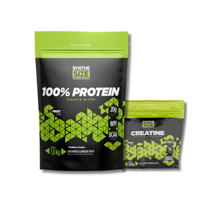 Kit 100% Protein + Creatina 500g