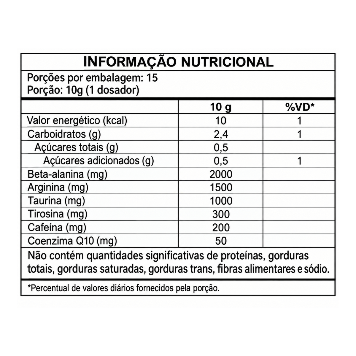 tabela nutricional apocalypse 150
